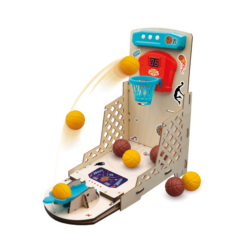 Electronic basketball DIY