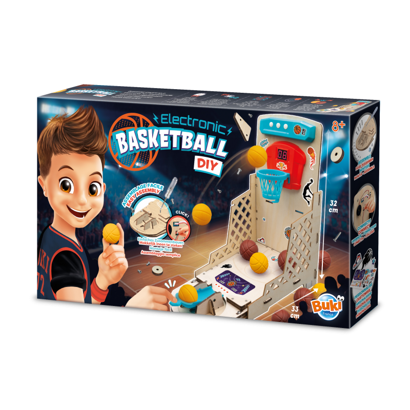 Electronic basketball DIY