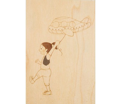 kort: kids 2 planeballoon