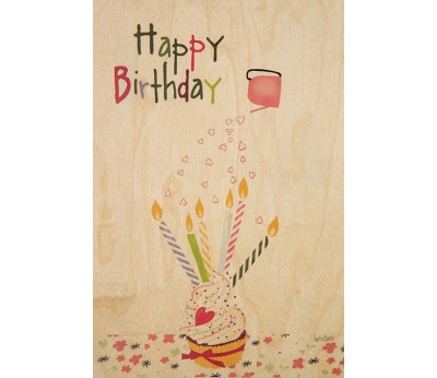 kort: greetings 2 AK cake