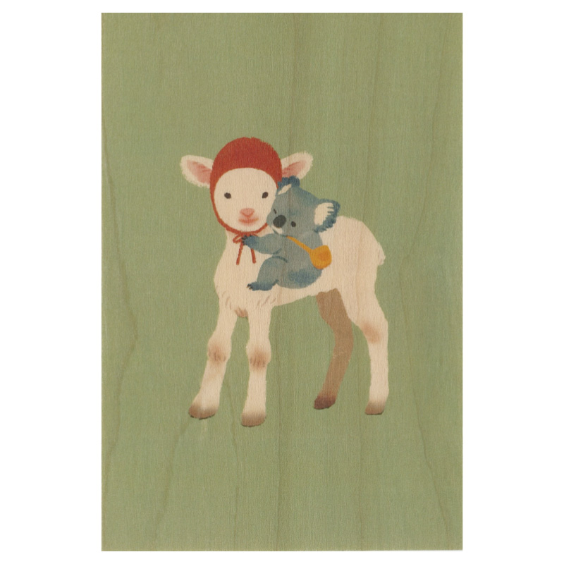 Kort: little animals lamb
