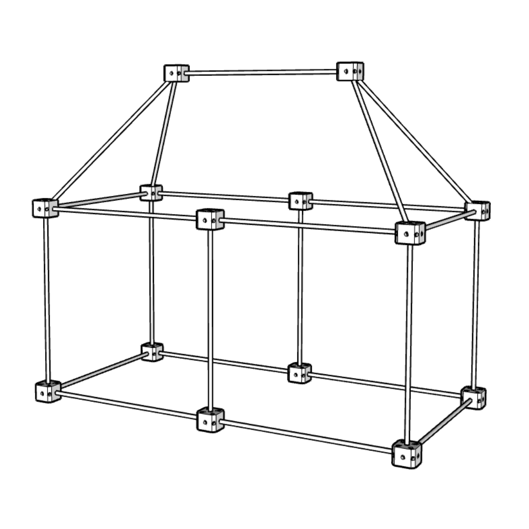 1001 PlayHuts - 43 pieces set