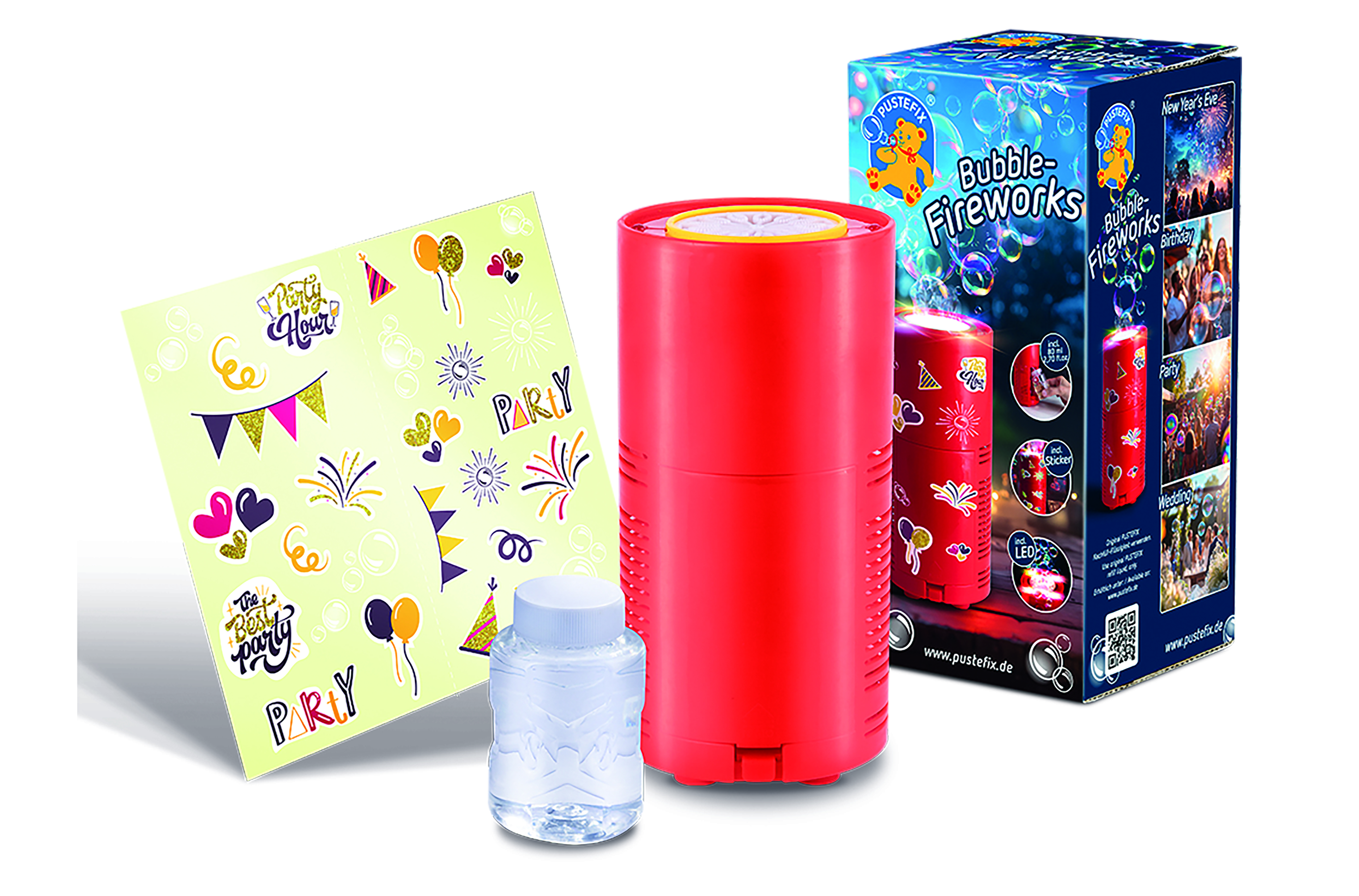 PUSTEFIX Bubble Fireworks