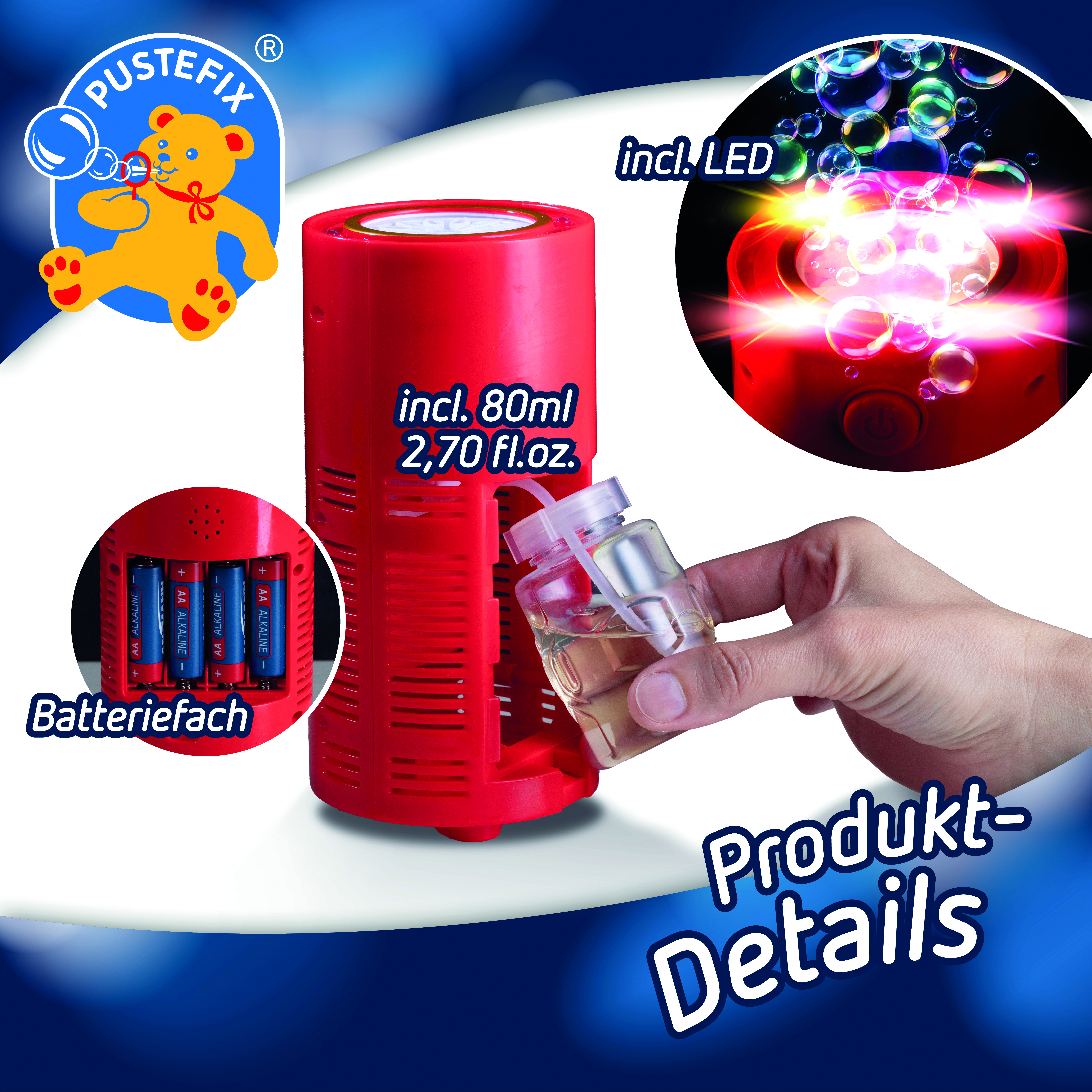 PUSTEFIX Bubble Fireworks