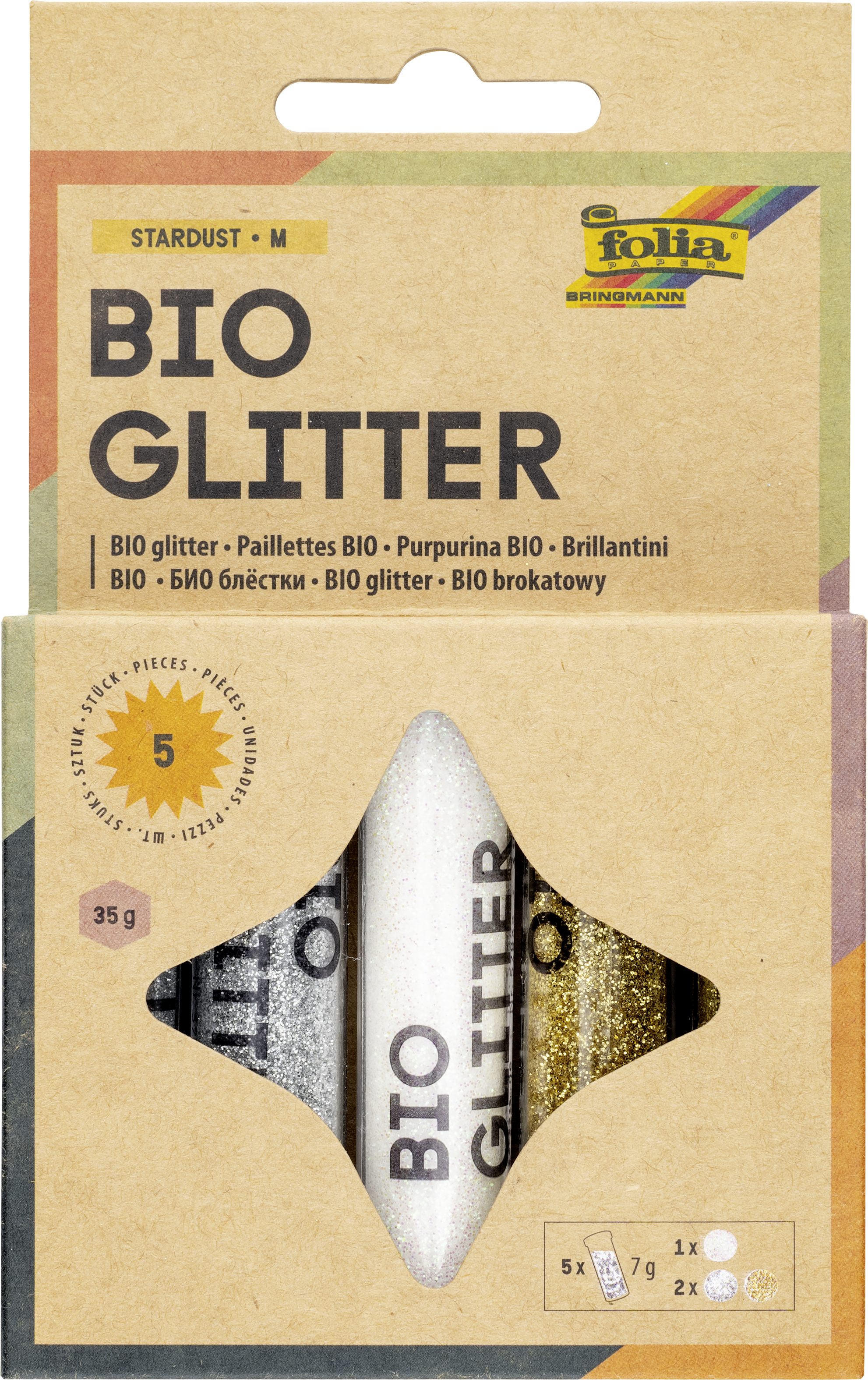 Bio Glitter Mix stardust M