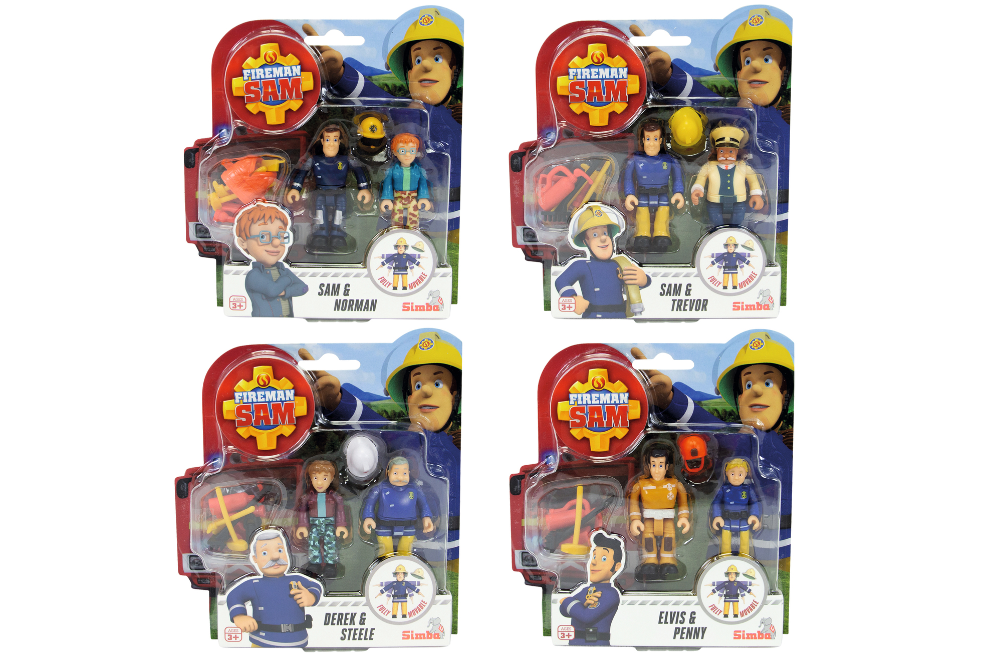 Sam Figurines Doublepack III. 4-ass.