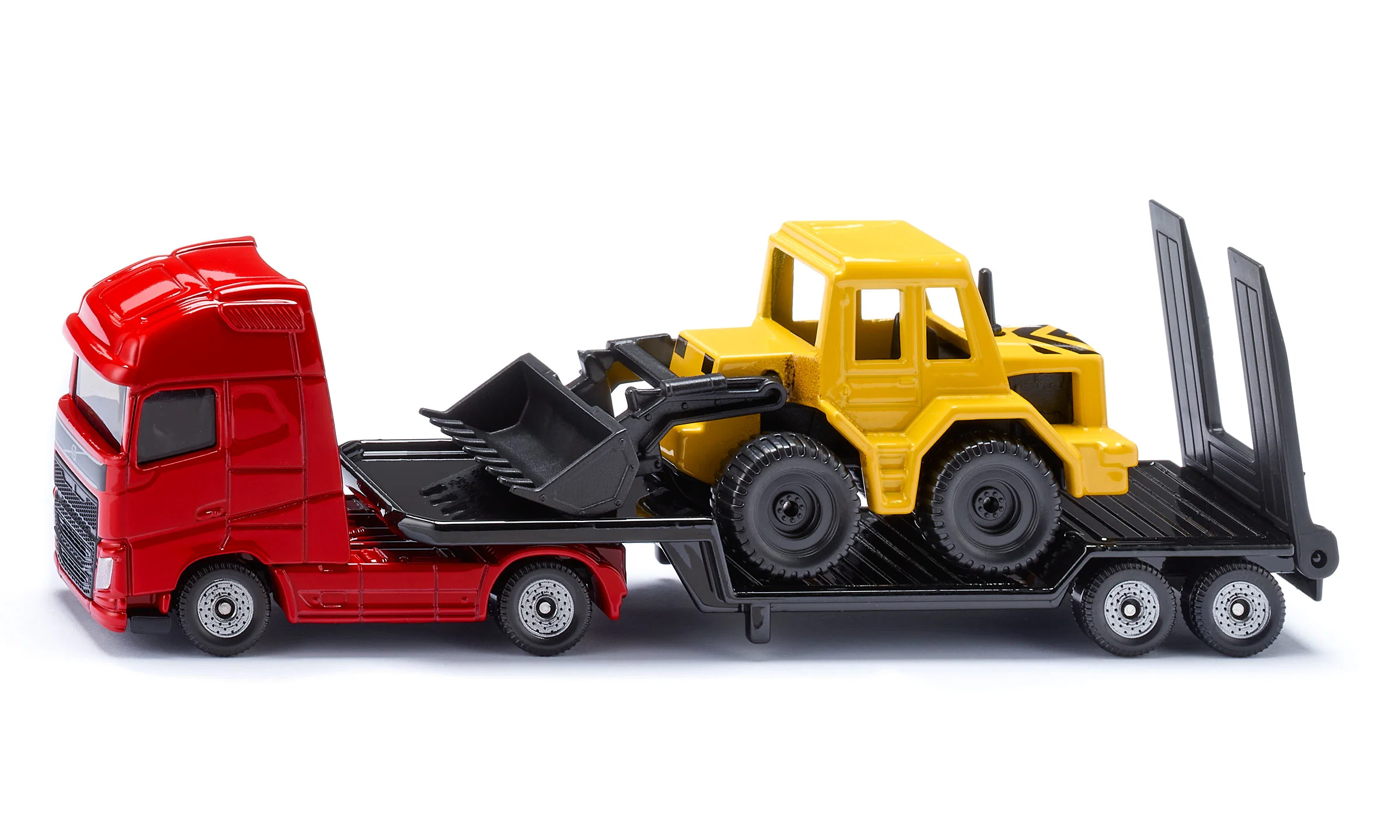 Siku Low Loader With Front Loader