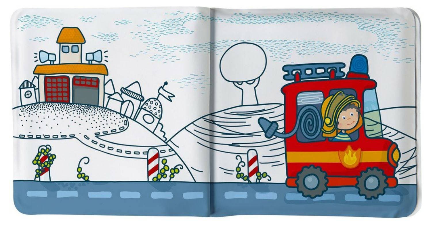 Magic Bath Time Book Fire Brigade