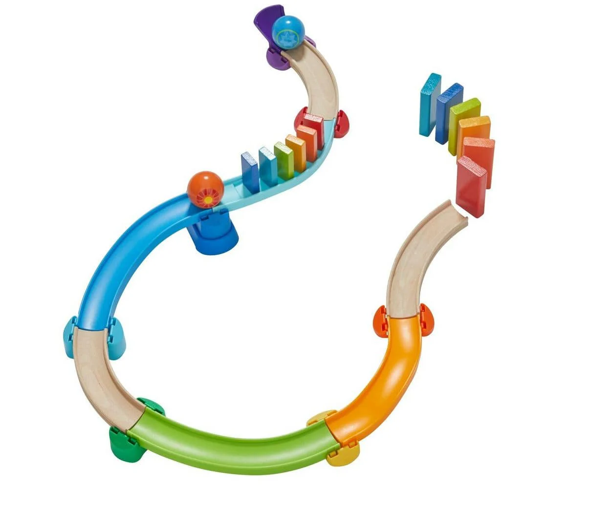 Kullerbü – Ball Track Kringel Domino