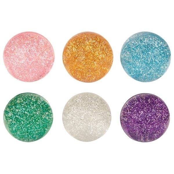 Sprettball med glitter