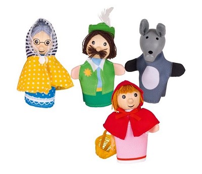 Fingerpuppets Red Riding Hood