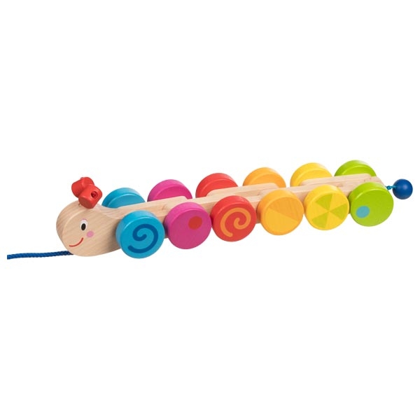 Caterpillar. pull-along animal