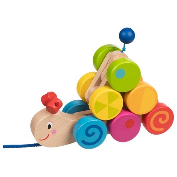 Caterpillar. pull-along animal
