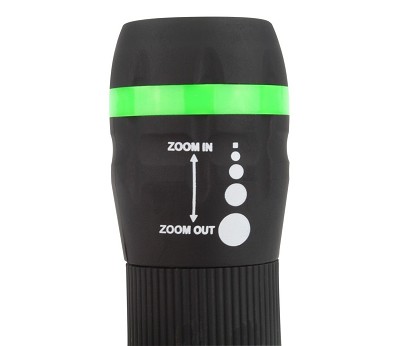 Lommelykt M/ Zoom . 11.5 Cm. Led