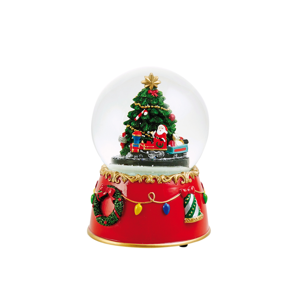Snow globe christmas tree