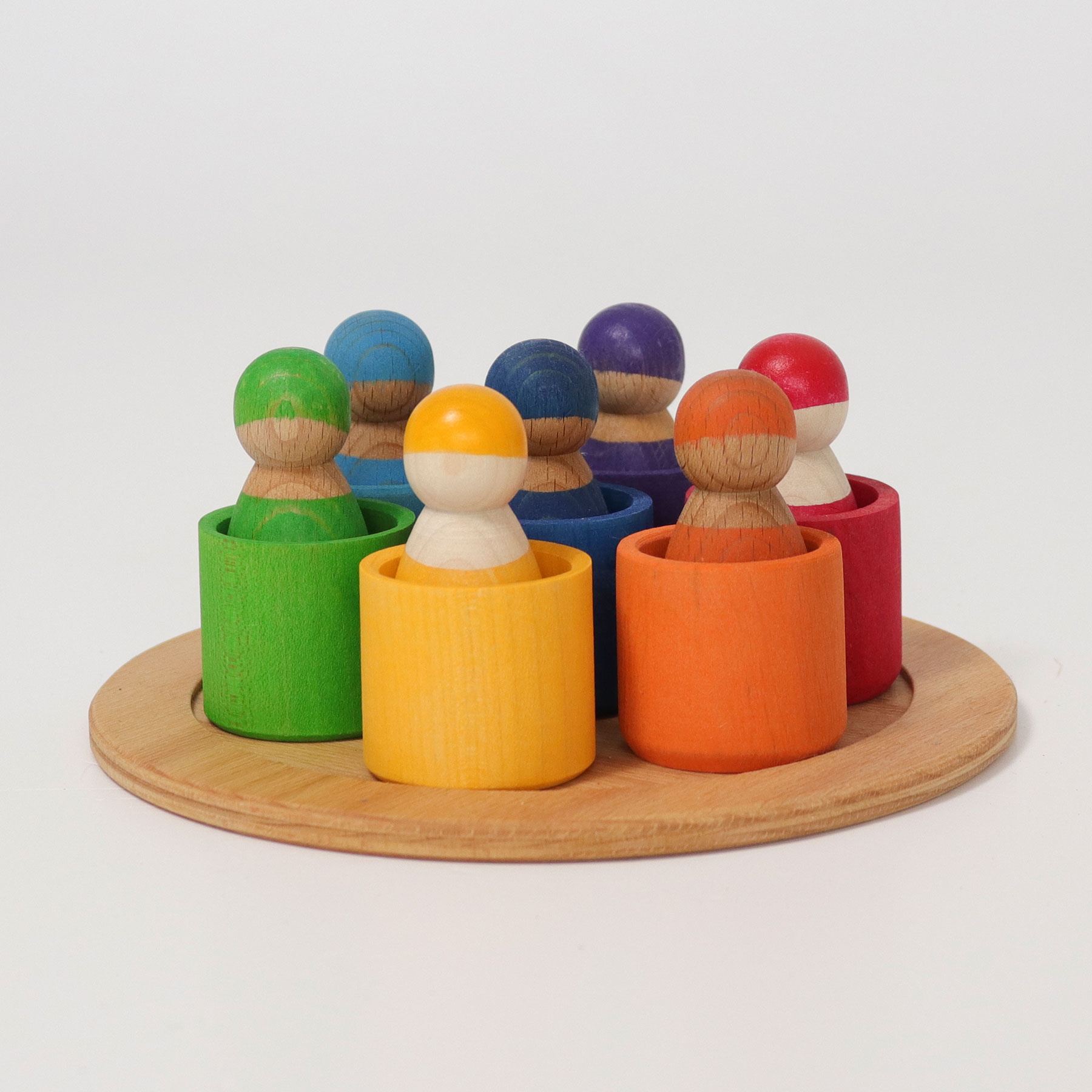 Seven Friends in Bowls