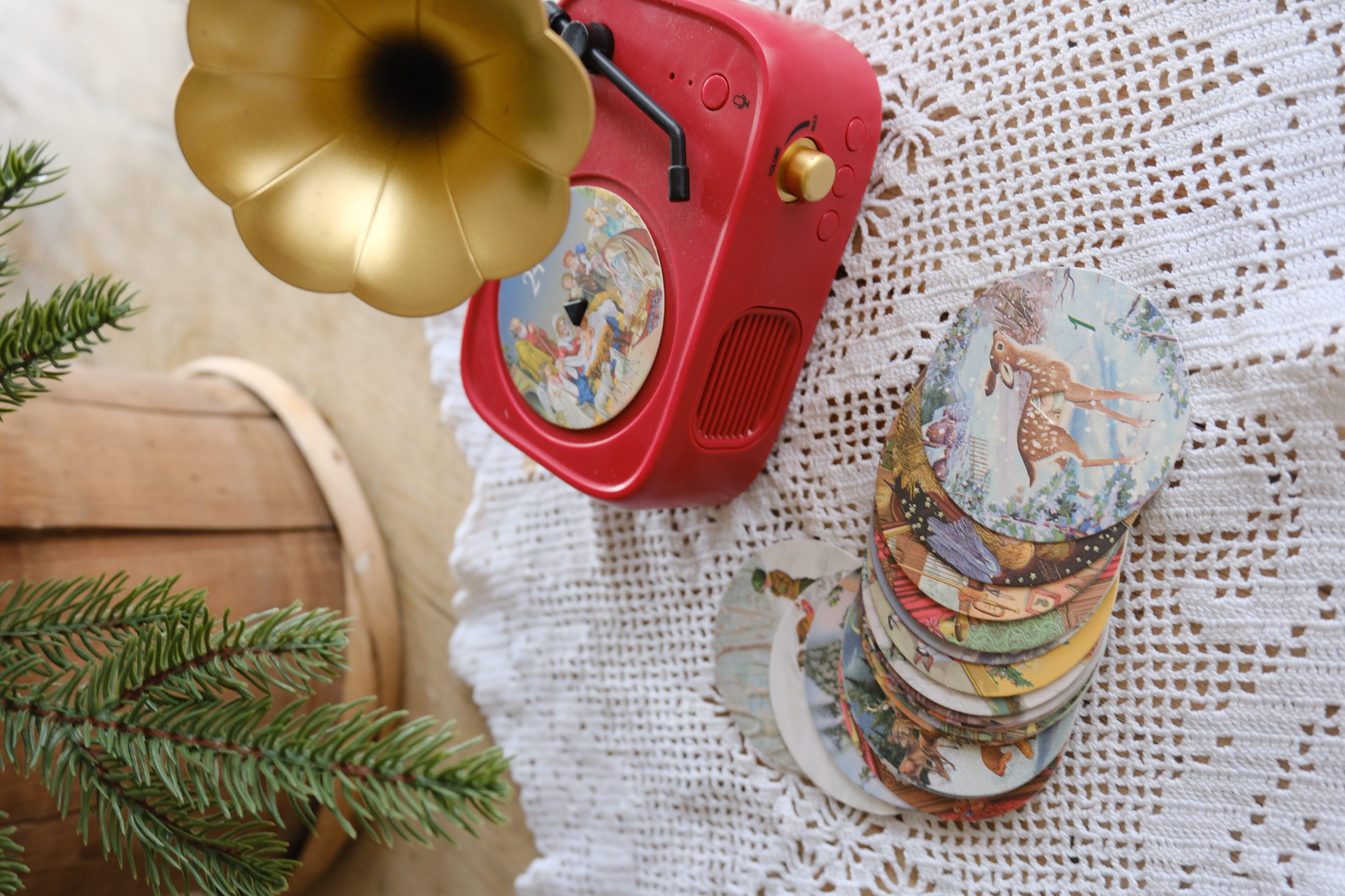 Vintage Grammophon Sound Calendar