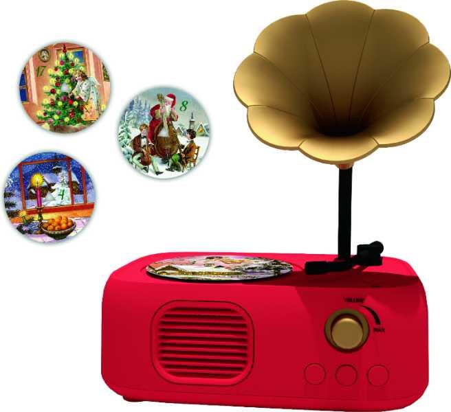 Vintage Grammophon Sound Calendar
