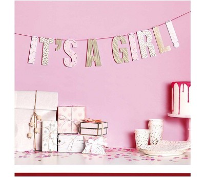 GARLAND. ITS A GIRL FSC MIX 3 M. BABY