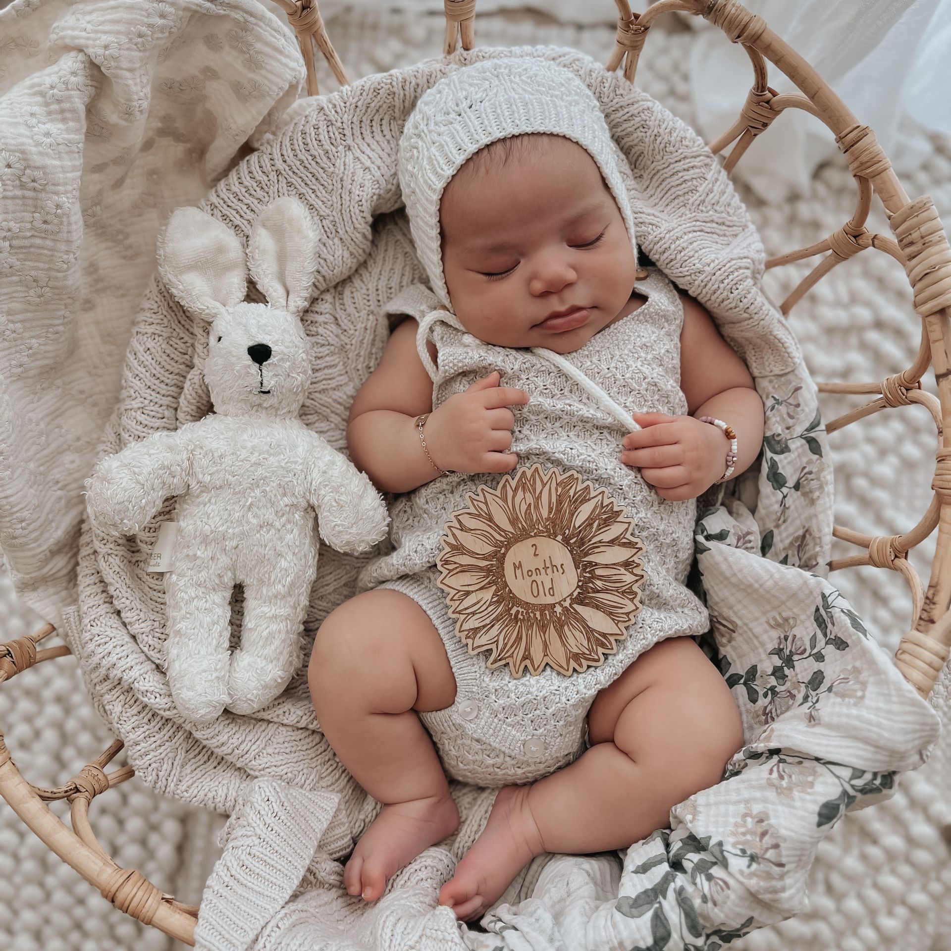 Animal Baby Rabbit | white