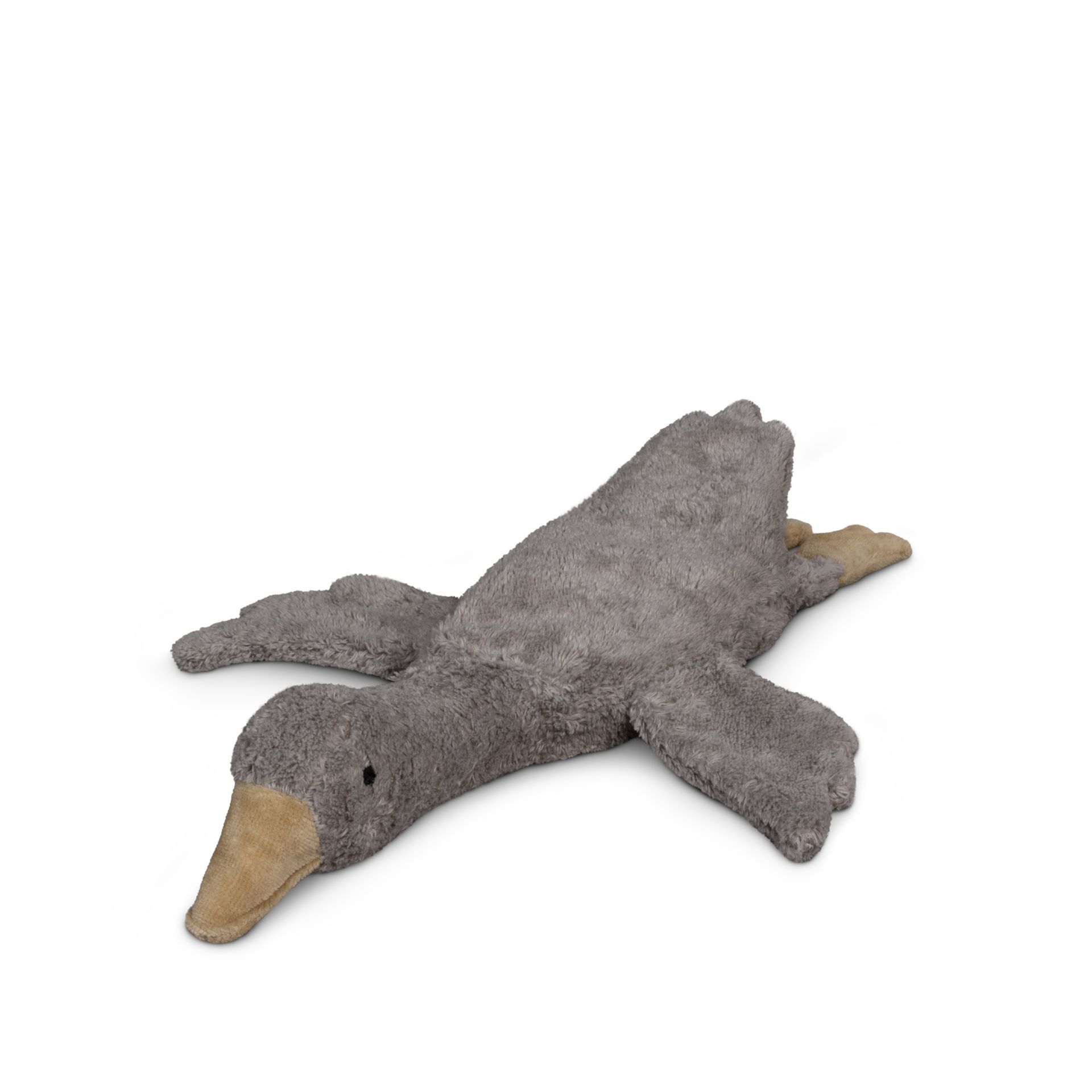 Cuddly animal Goose small | grey