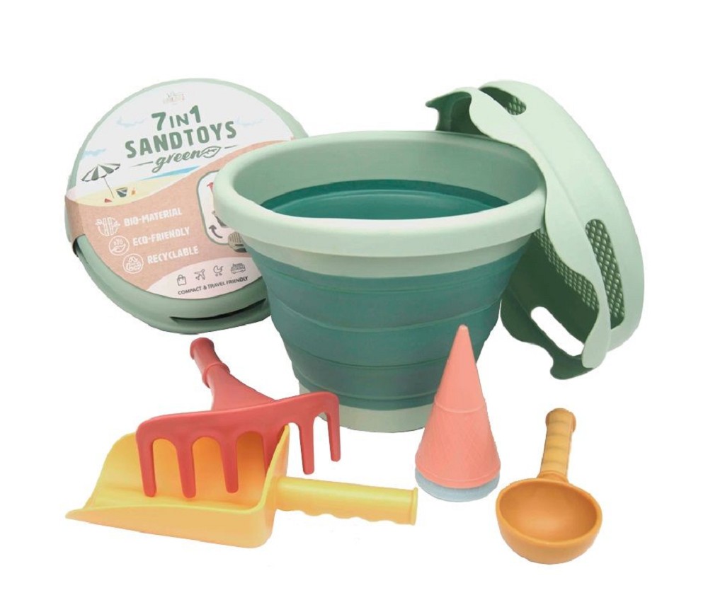 7in1 Sandtoys // Green BIO