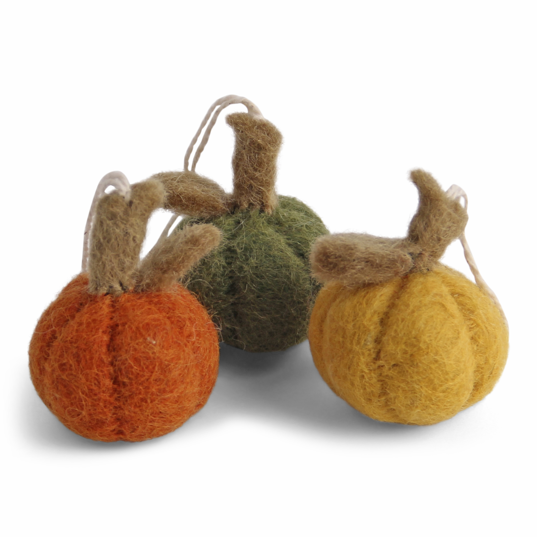Pumpkins Mini - Orange/grønn/gul - Set of 3 - AW24