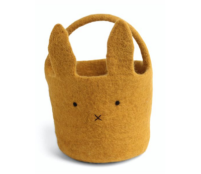 Big Bunny Basket - Ochre - P25