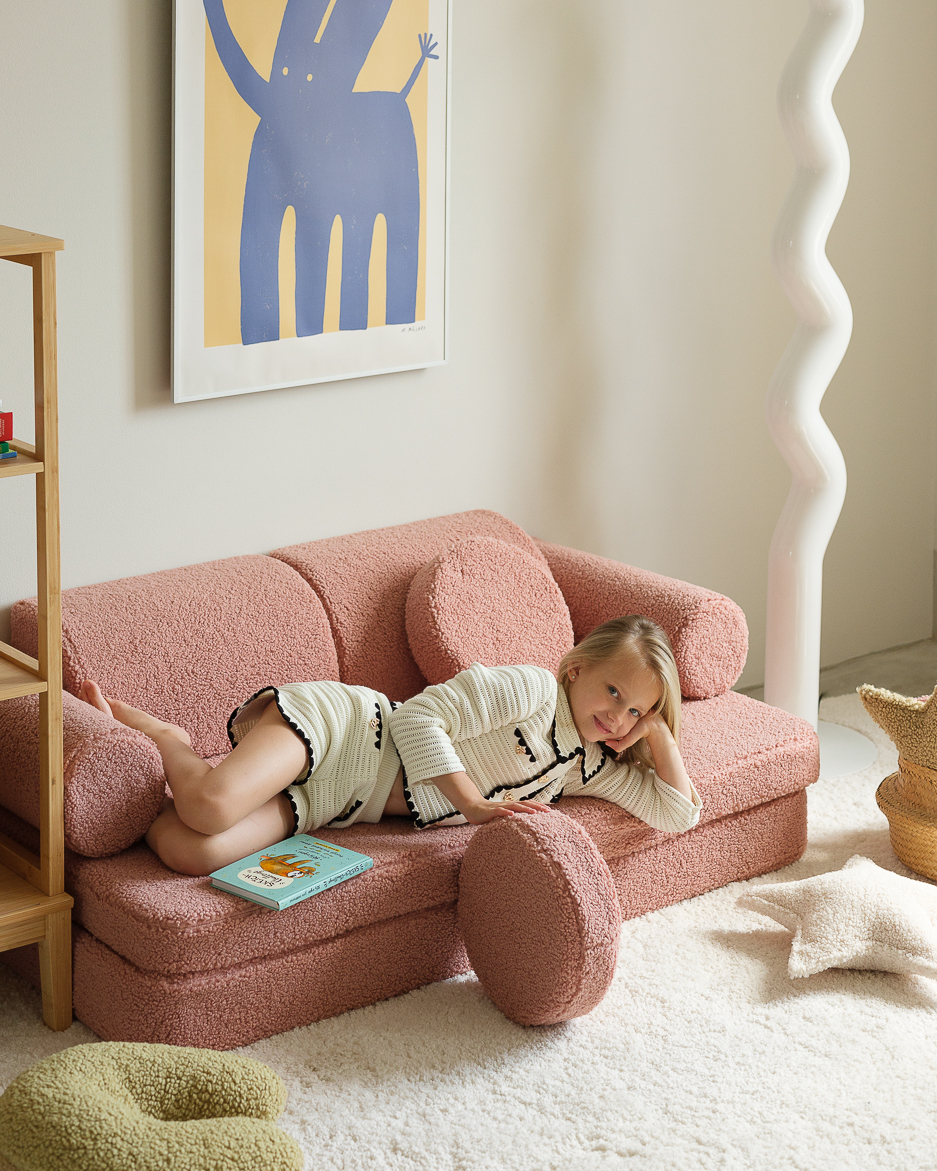 Guava Pink Settee NB! 2 KOLLI