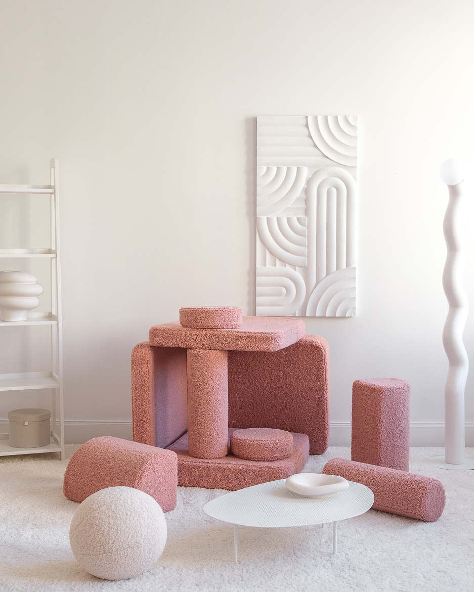 Guava Pink Settee NB! 2 KOLLI