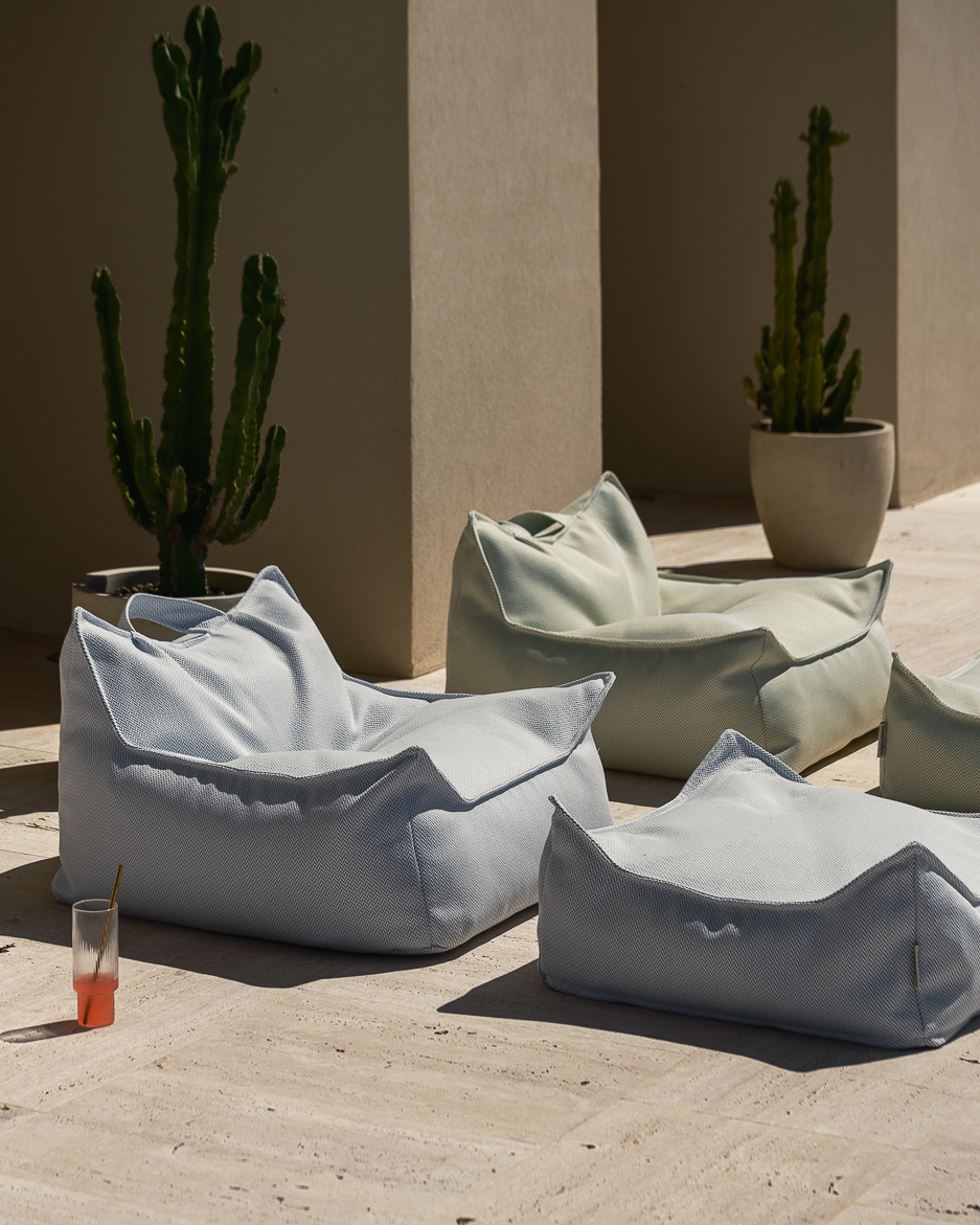 Azure Outdoor Beanbag Chair