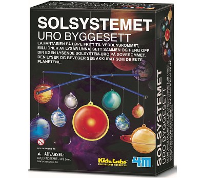 Aktivitetspakke Glow Solar System Kit