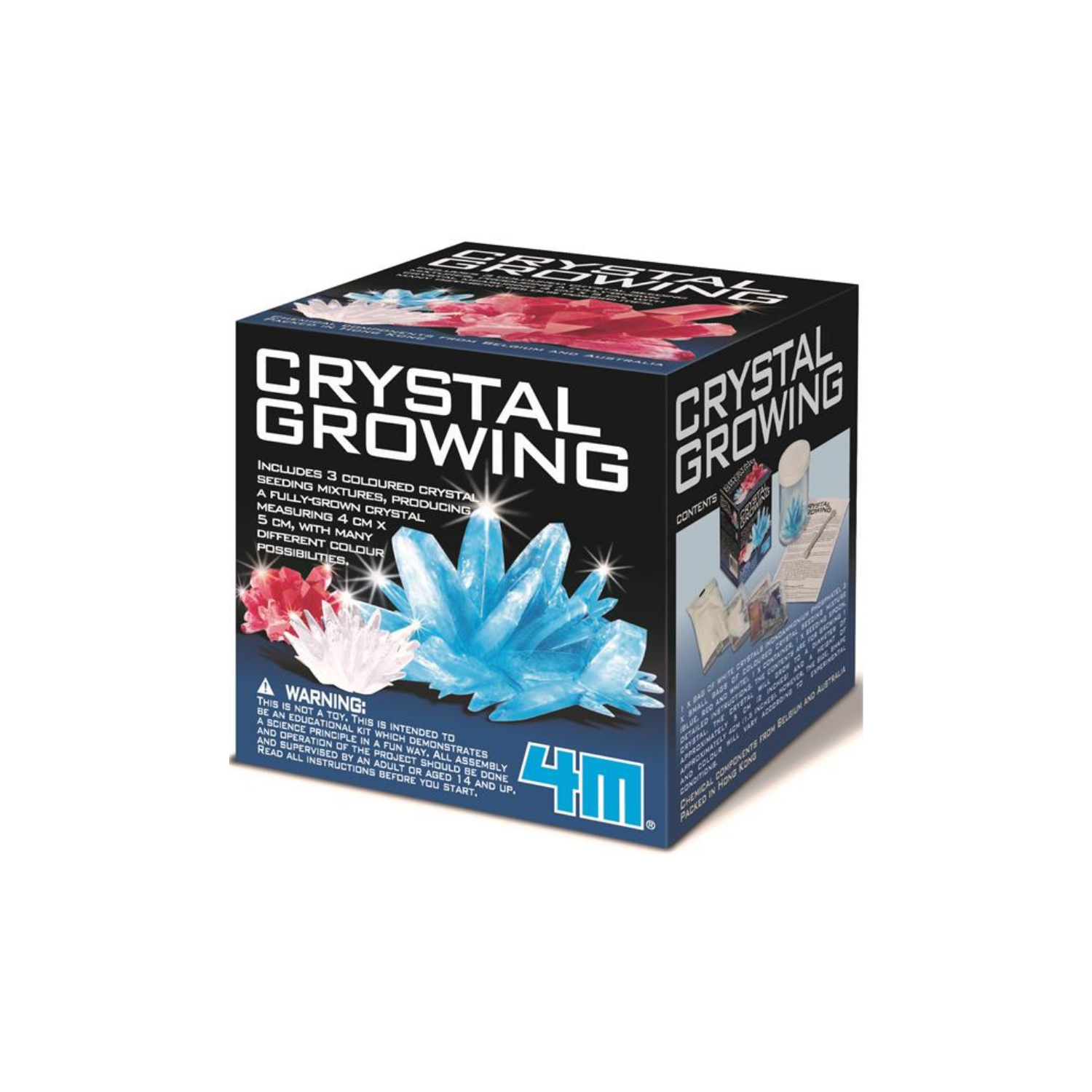 Aktivitetspakke Crystal Growing 3 ass.