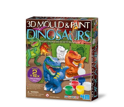 Aktivitetspakke. 3D Dinosaurs