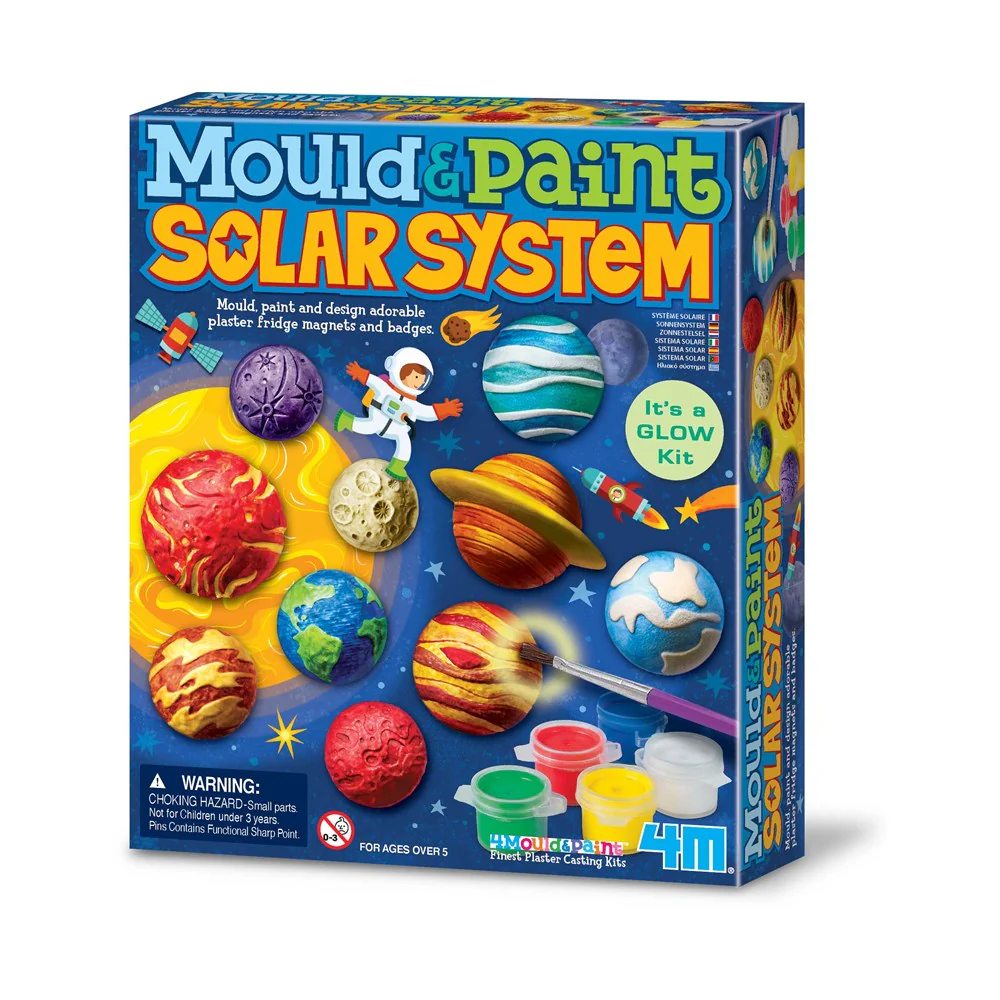 Aktivitetspakke, Solar System glow in the dark