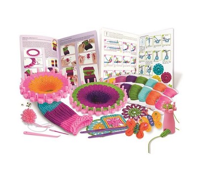 Aktivitetspakke. Knitting&Crochet deluxe S.T.E.A.M. 4M