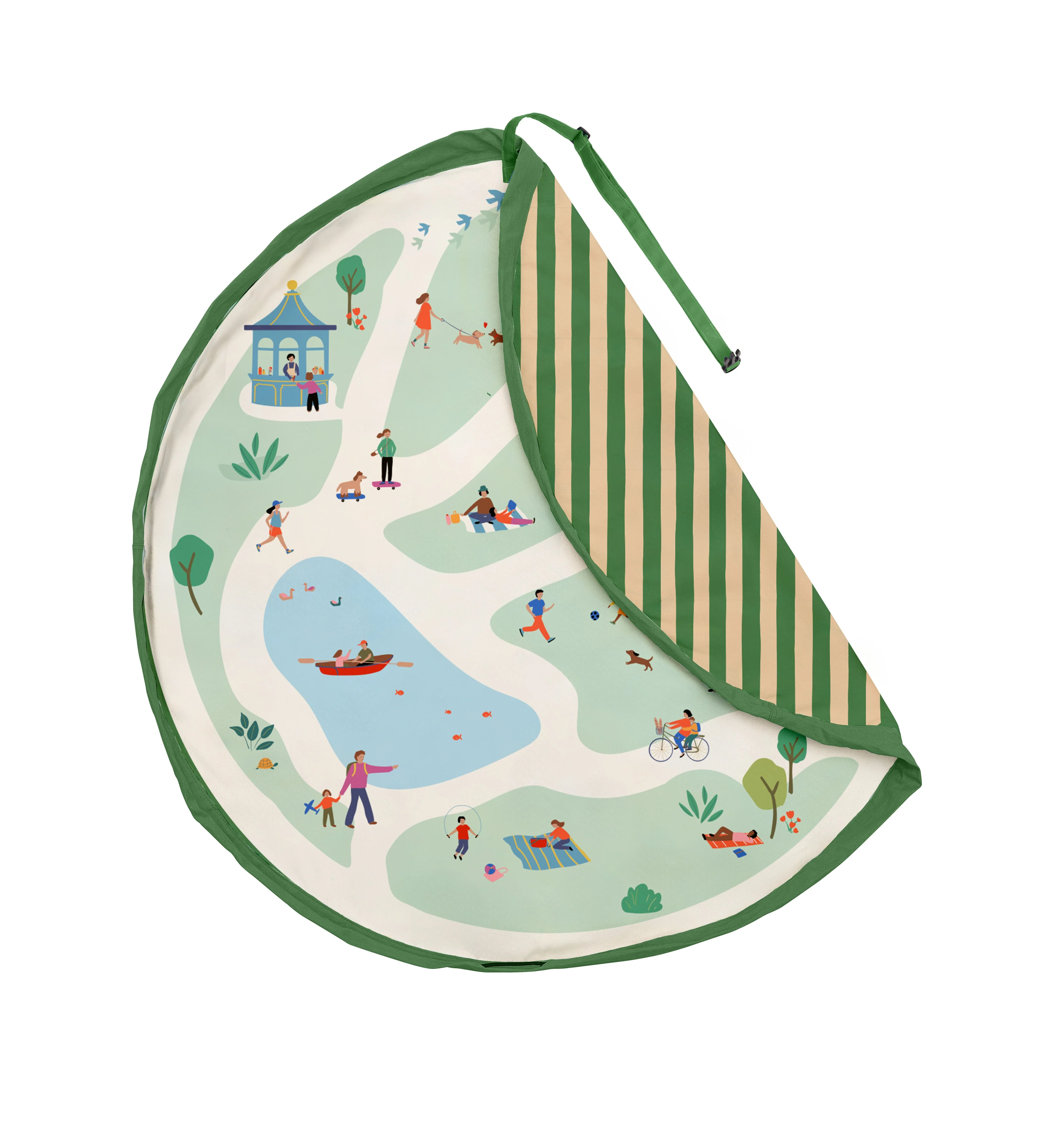 play&go - outdoor playmat & toy bag - parc