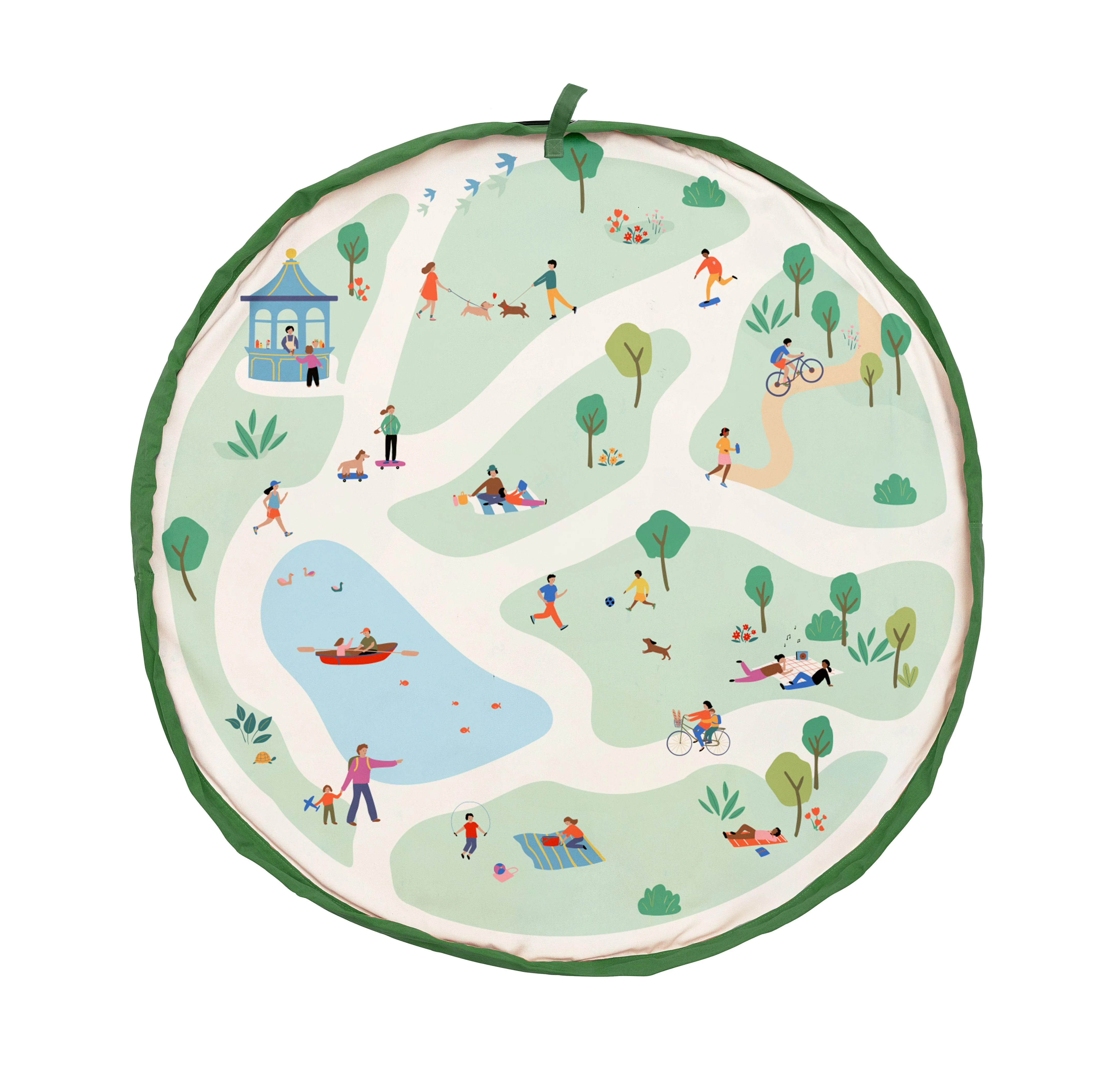 play&go - outdoor playmat & toy bag - parc