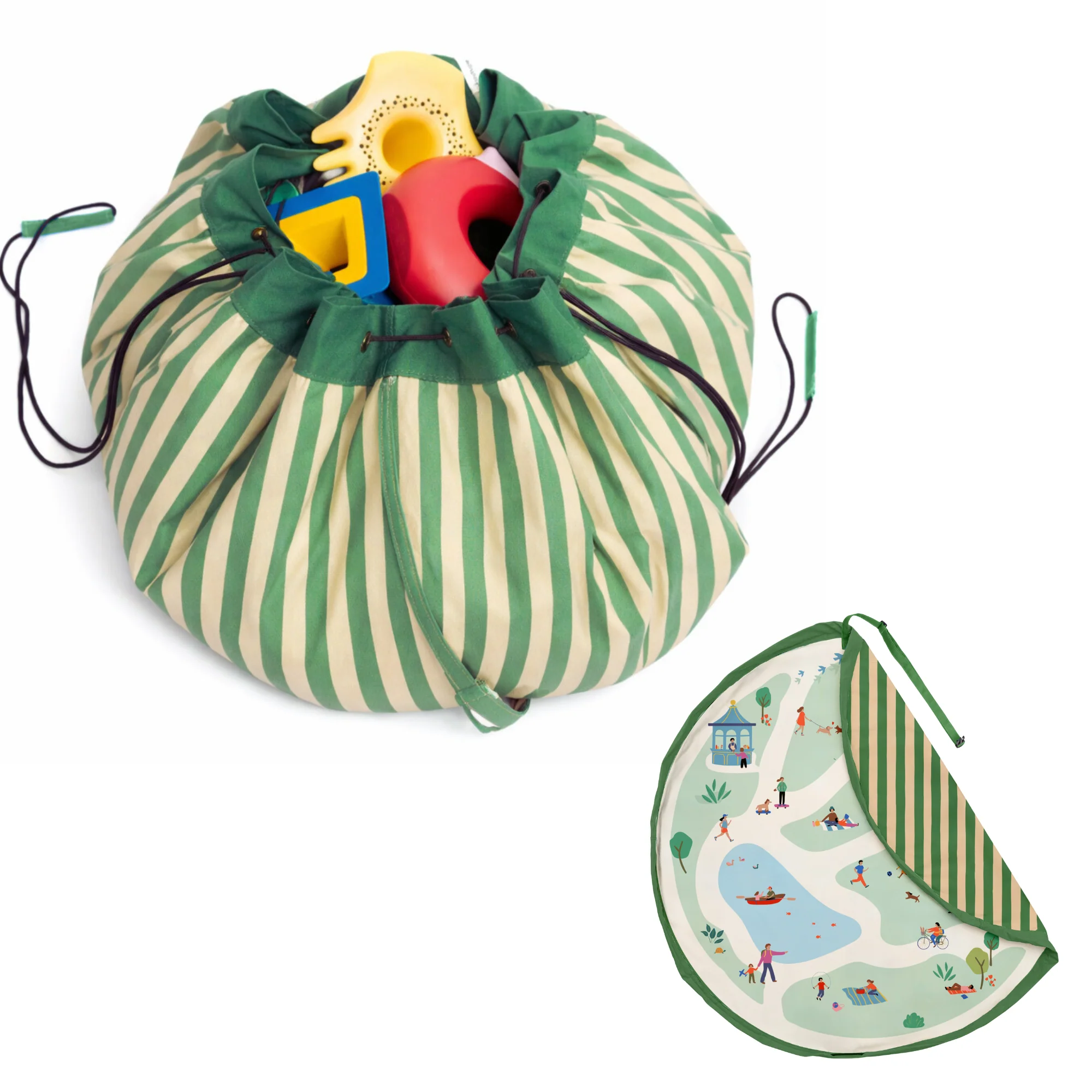 play&go - outdoor playmat & toy bag - parc