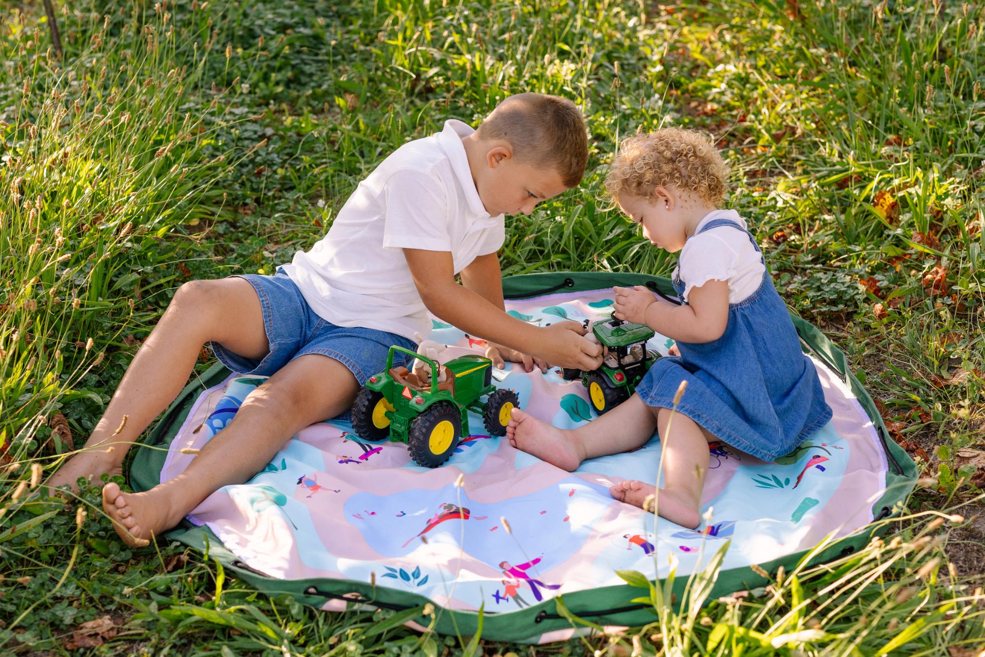 play&go - outdoor playmat & toy bag - parc
