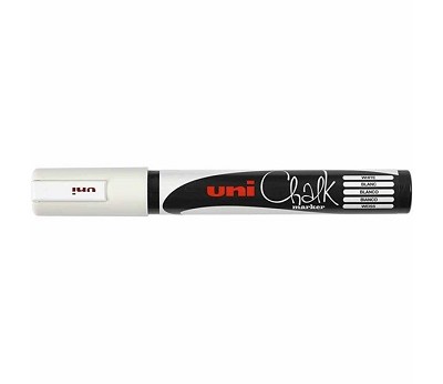 Chalk marker hvit vindustusj