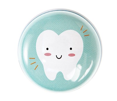 BLUE TOOTH FAIRY TIN