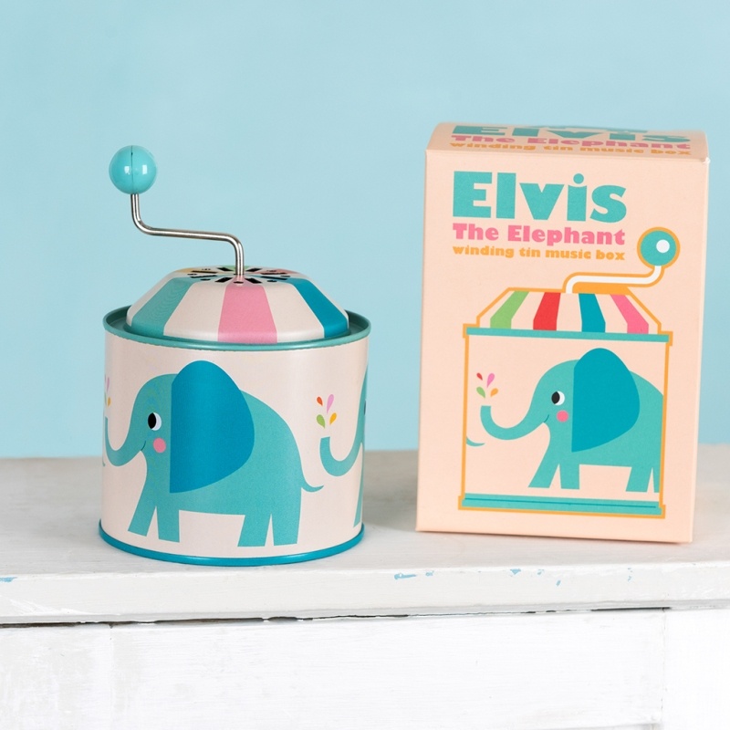 Music box - Elvis the Elephant