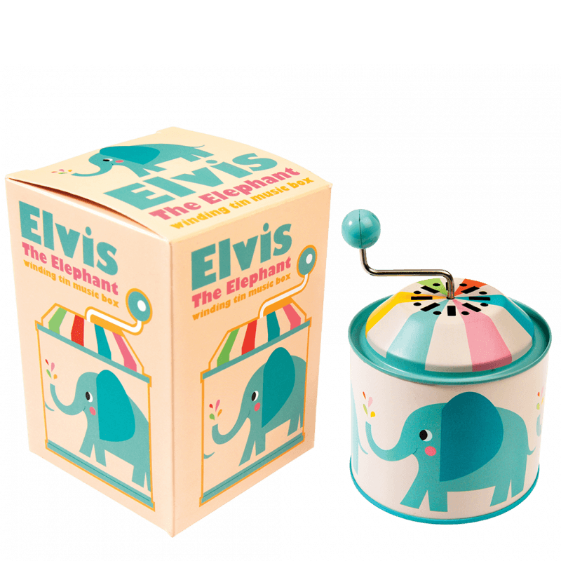Music box - Elvis the Elephant