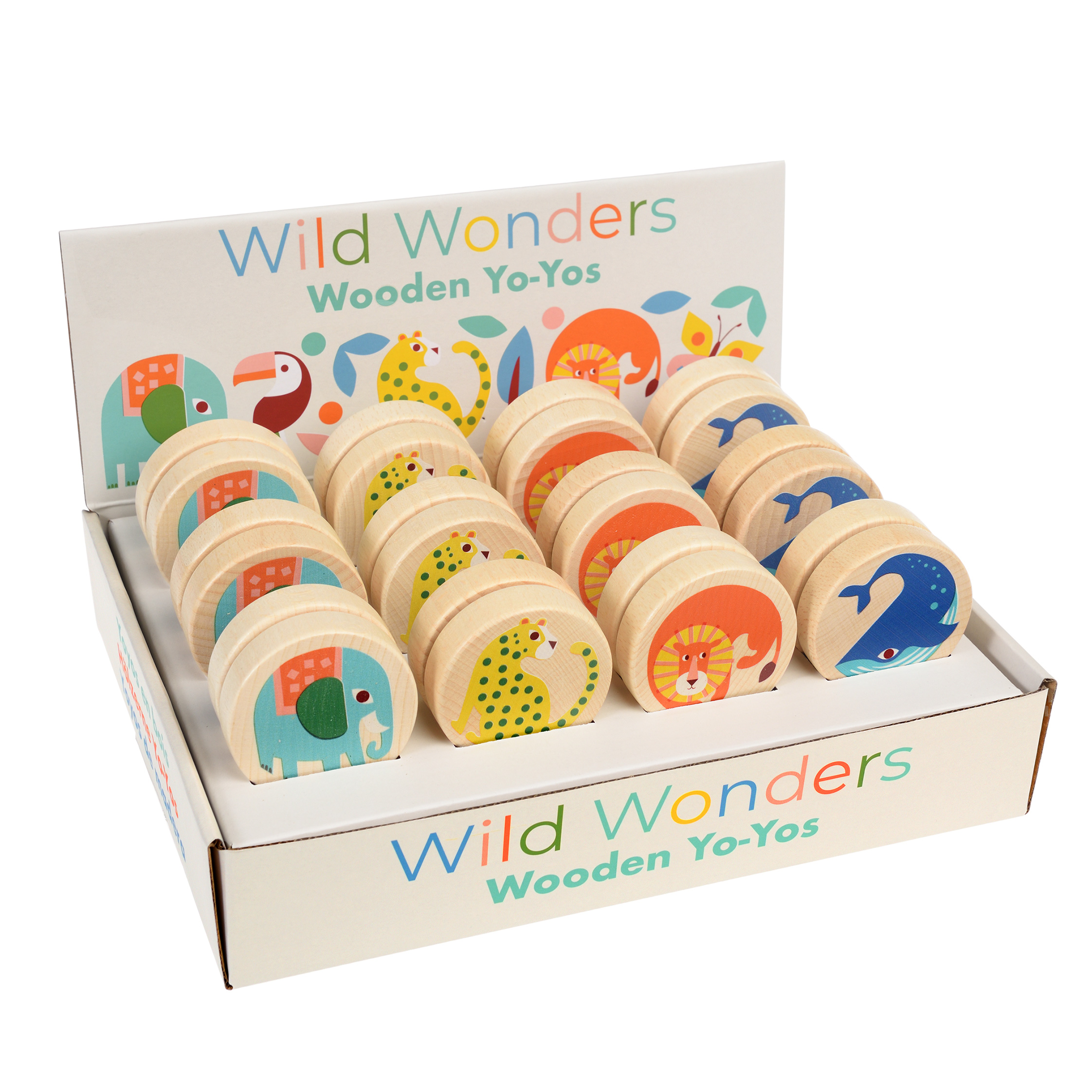 Wooden yoyo - Wild Wonders