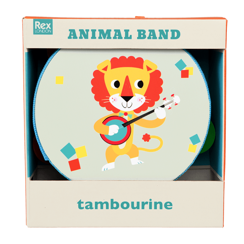 Children's tambourine - Animal Band