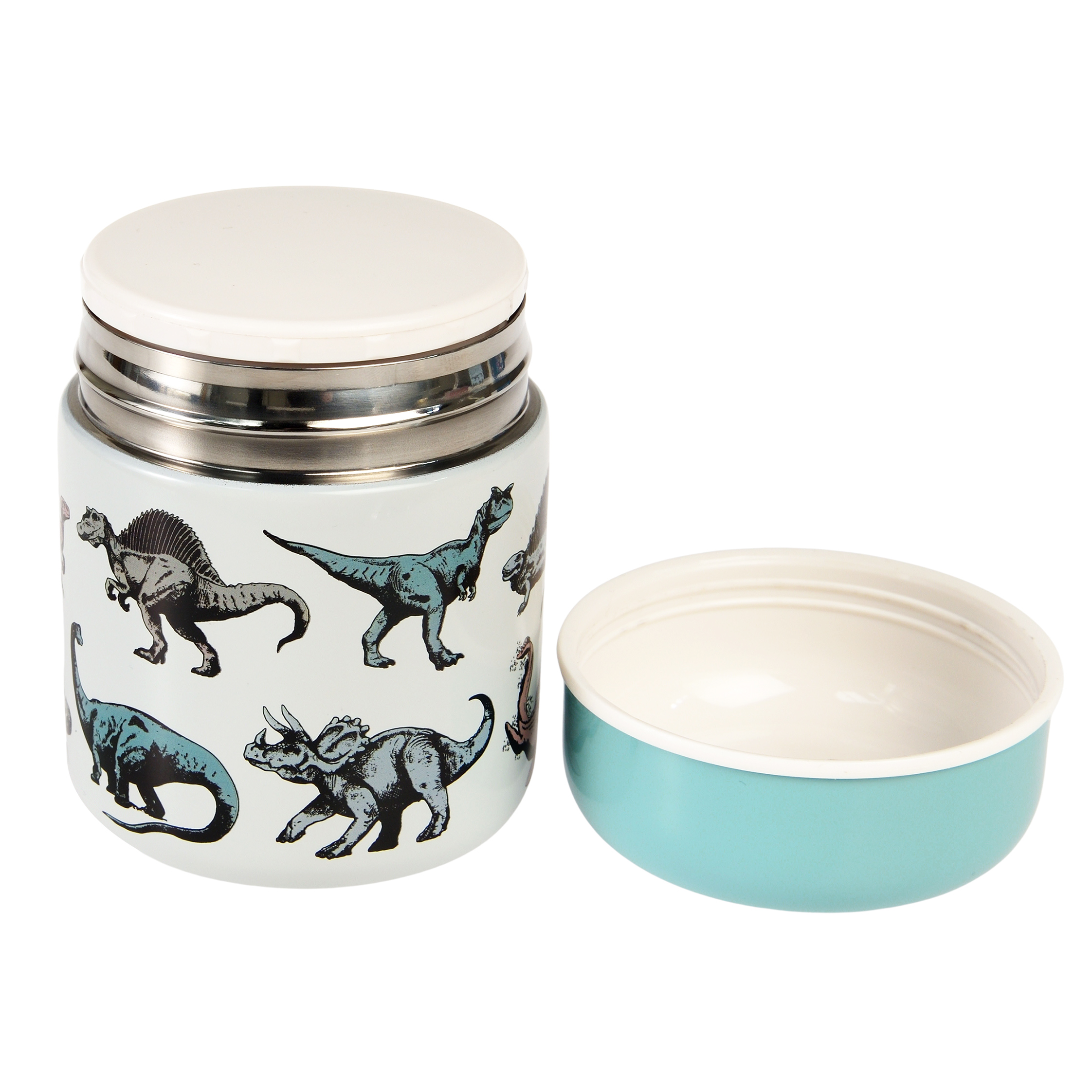 Stainless steel food flask - Prehistoric Land