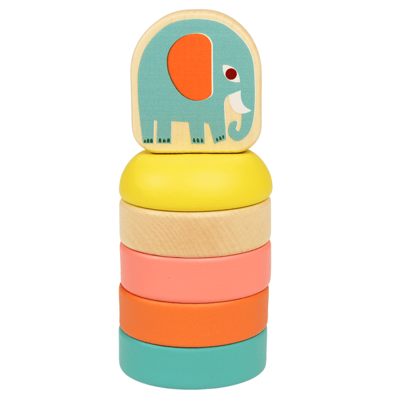 Wooden stacker - Wild Wonders