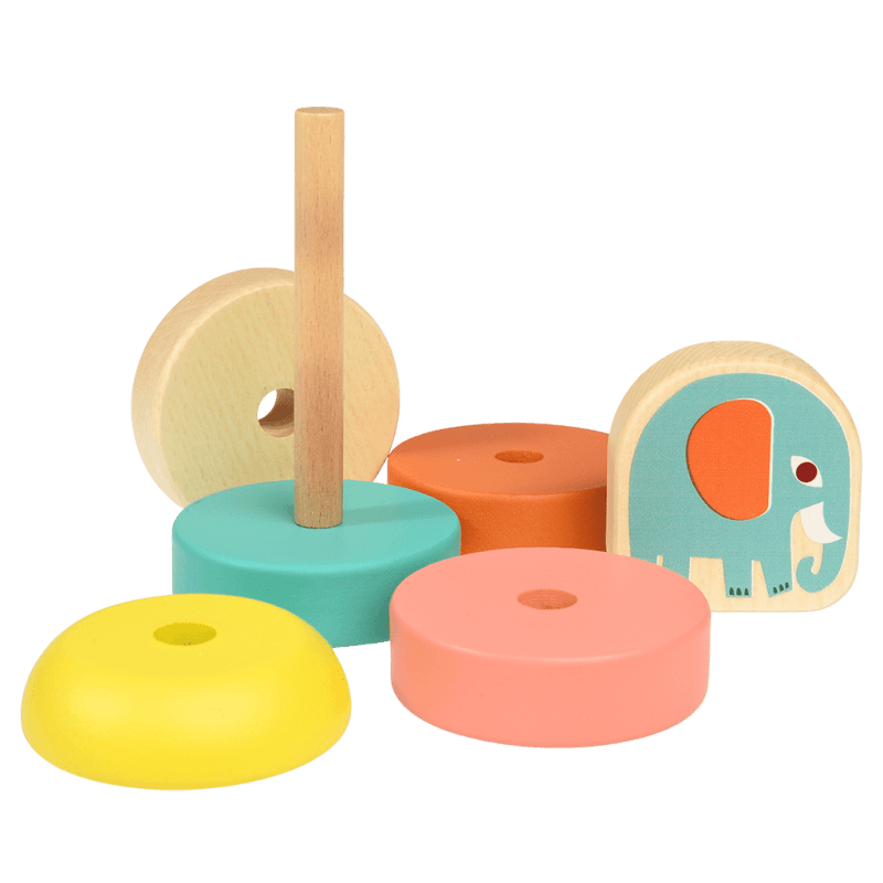 Wooden stacker - Wild Wonders