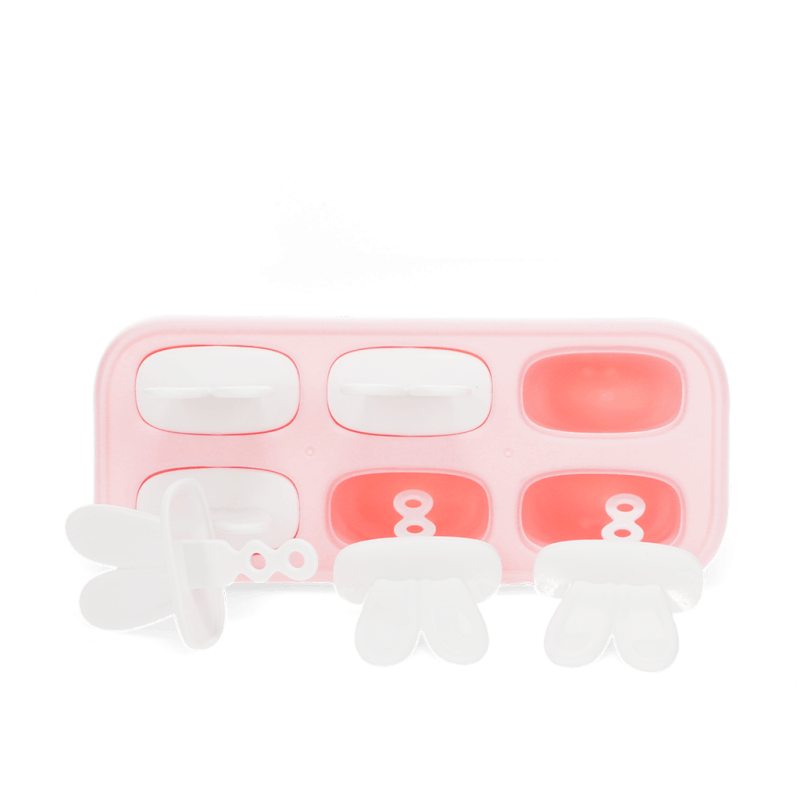 Pink Ice lolly mould - Bunny Ears